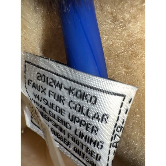 BearPaw Koko Hickory II Brown Women's Size 10 New With Box Wool Lamb Skin - Picture 13 of 15